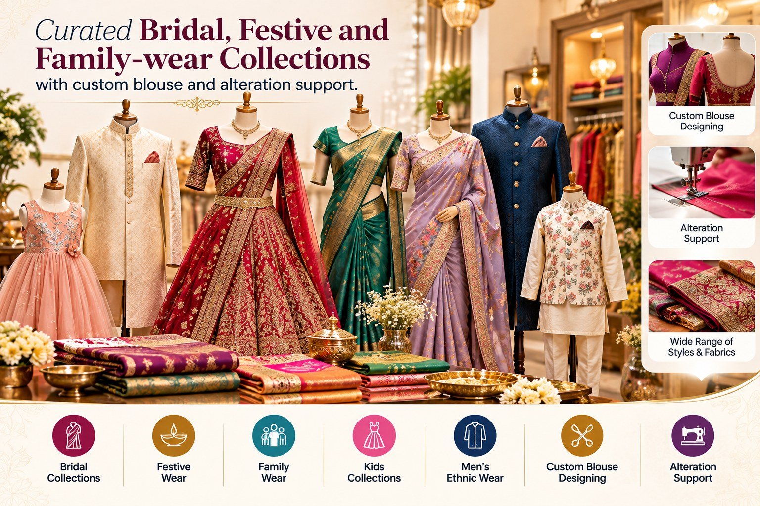 Royal Threads Boutique – Bridal & Festive Wear