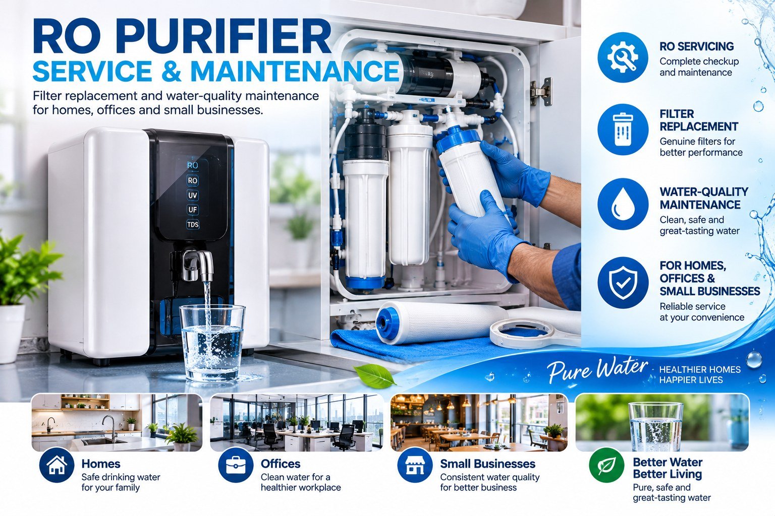 AquaPure Water Solutions – RO Service